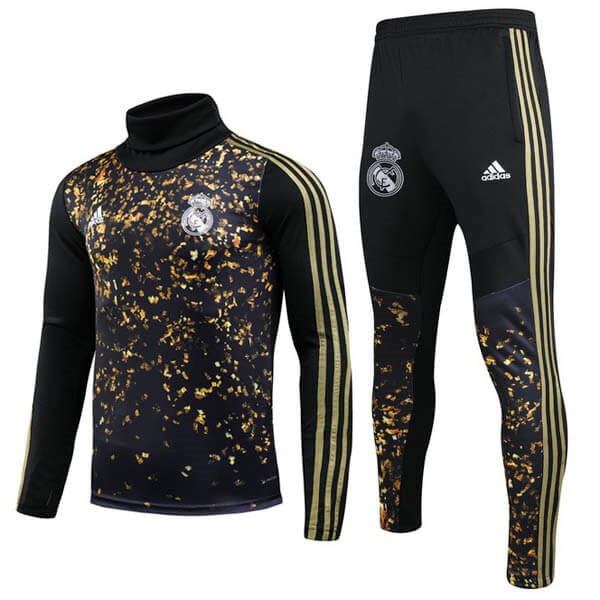 Replicas Chandal Real Madrid 2019/20 Oro Negro